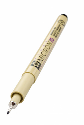 Ручка капиллярная "Pigma Micron" чёрная 0.5